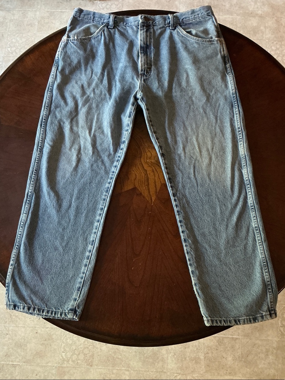 Rustler - Men's Light Blue Relaxed Fit Jeans